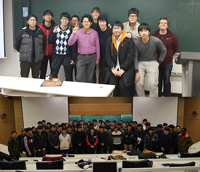 Prof. Yoon taught two courses in this fall semester